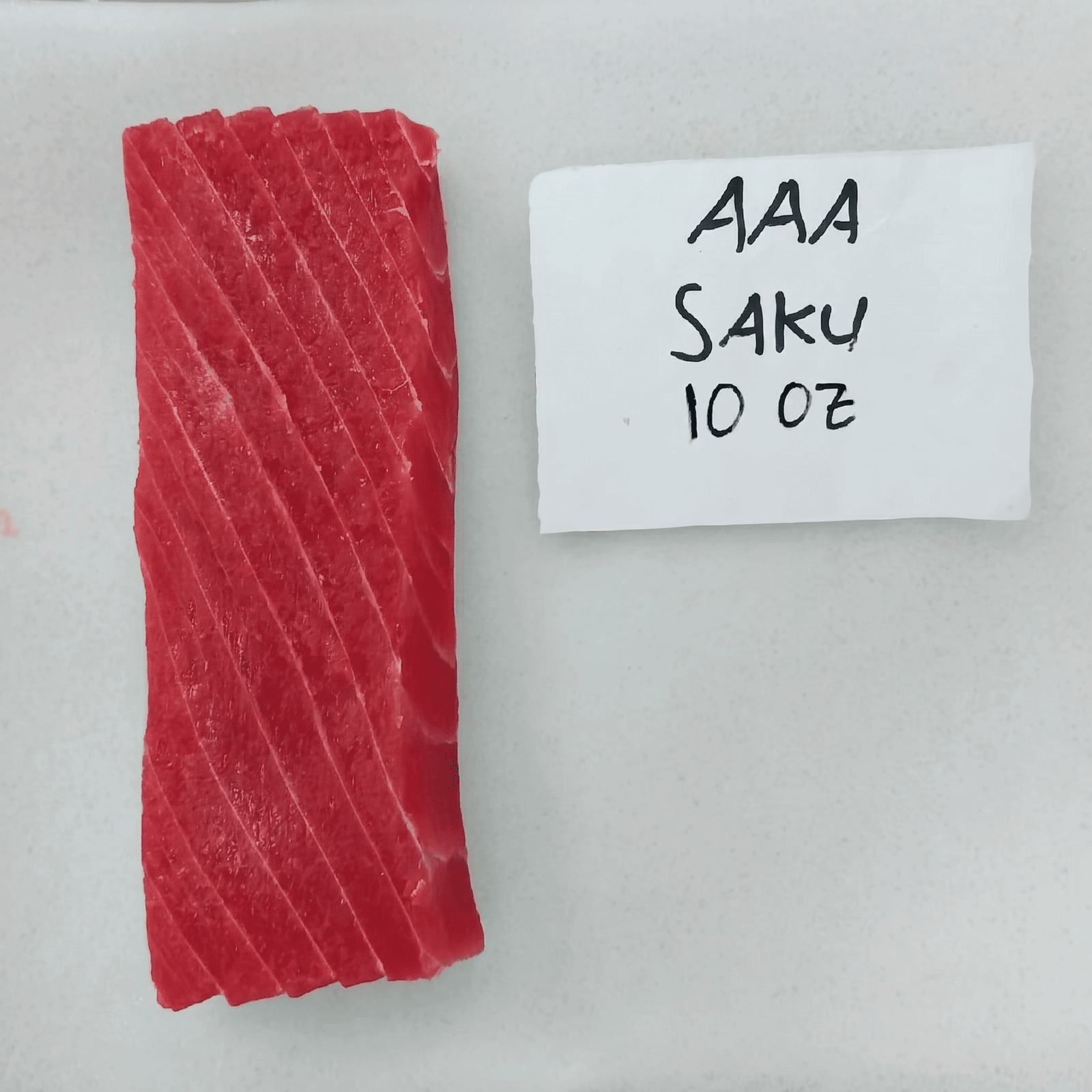 Yellowfin saku — AAA · 10 oz